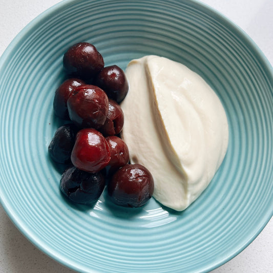 Cherry Vanilla Silken Yogurt