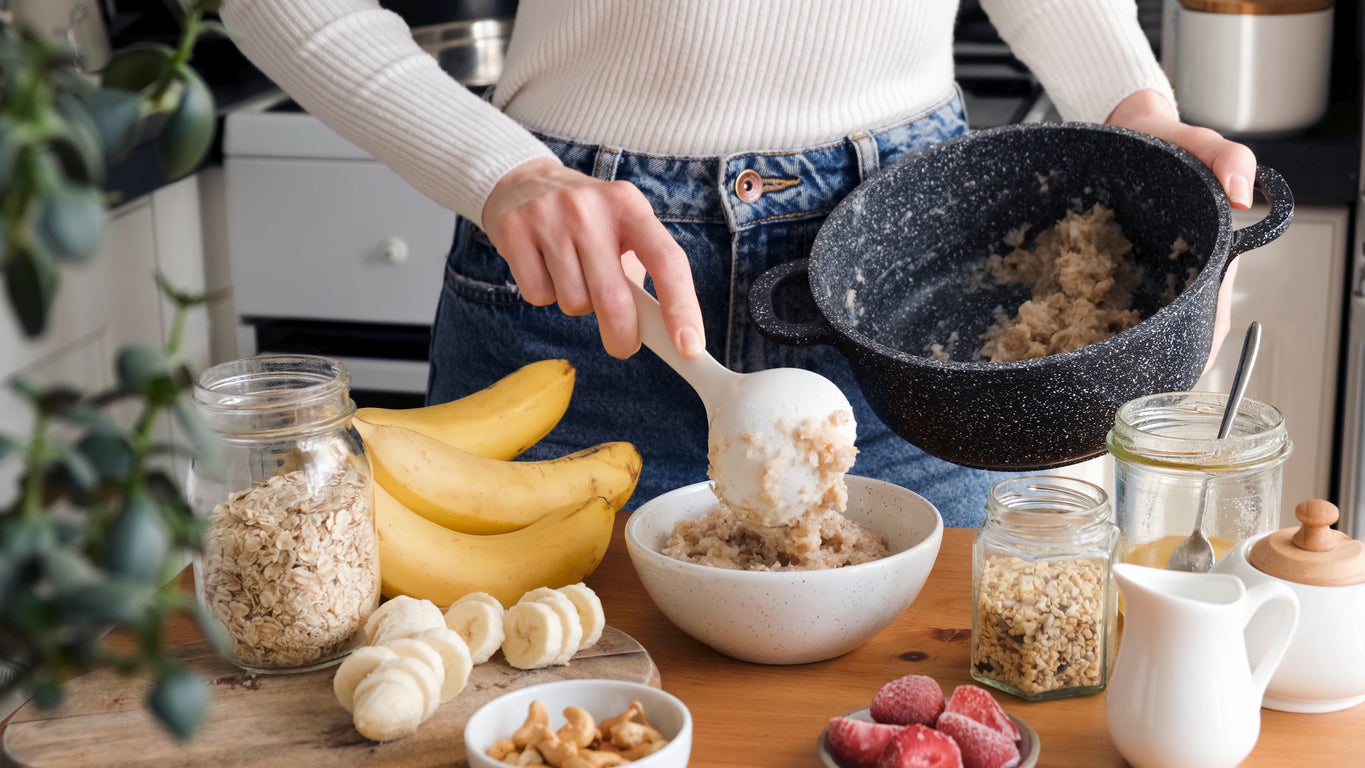 Oatmeal with Fruit and Nuts plant based recipe