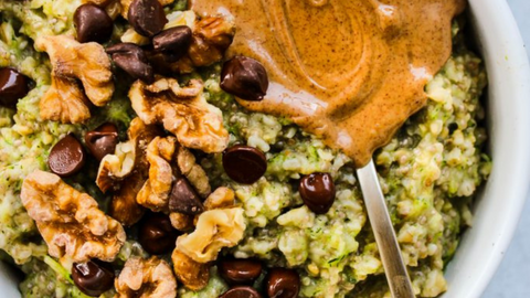 Healthy Zucchini Bread Steel Cut Oatmeal